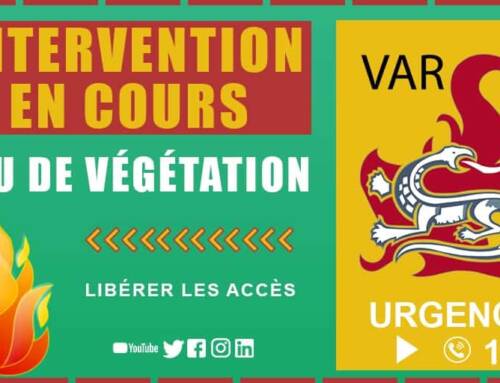 Un camion provoque un incendie sur l’A8 à Fréjus ce jeudi 17 juillet, l’incendie s’est propagé à la forêt