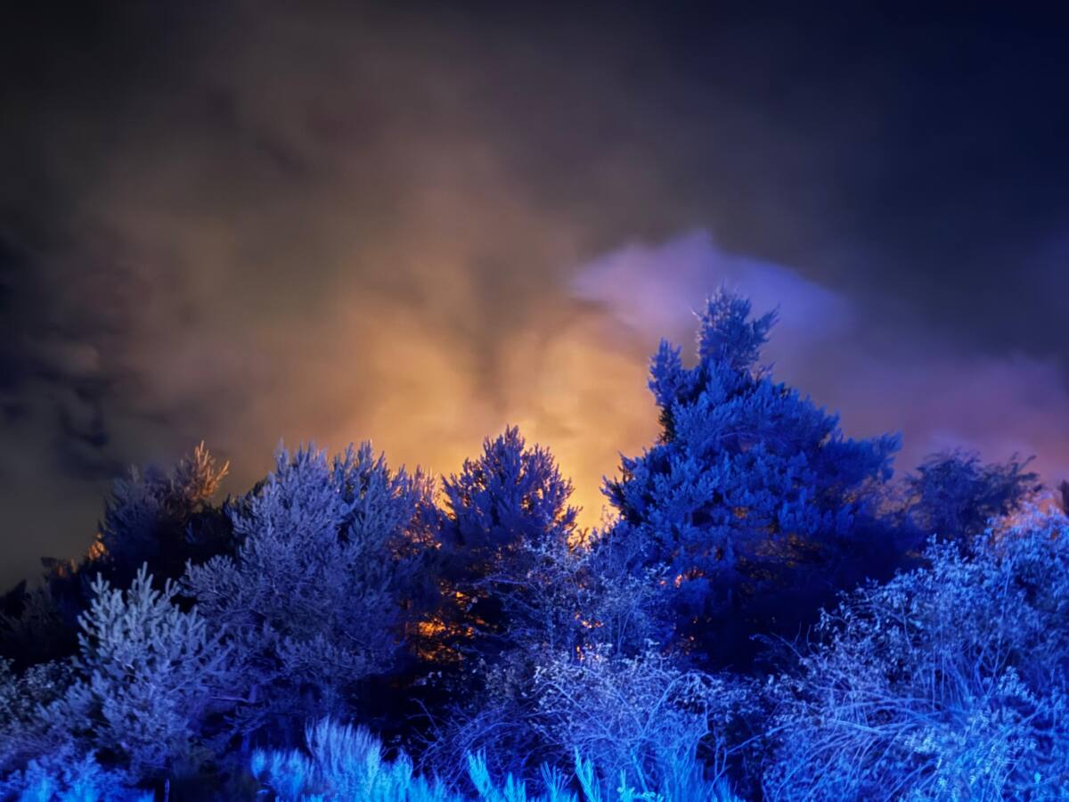 Feu broussailles Gourdon