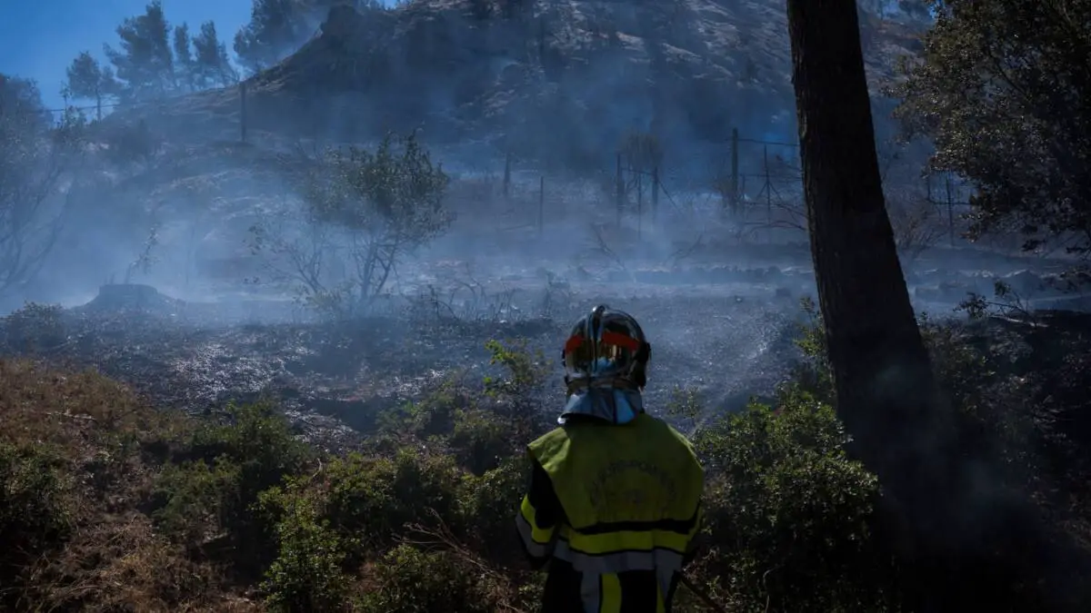 Incendie Pennes-Mirabeau