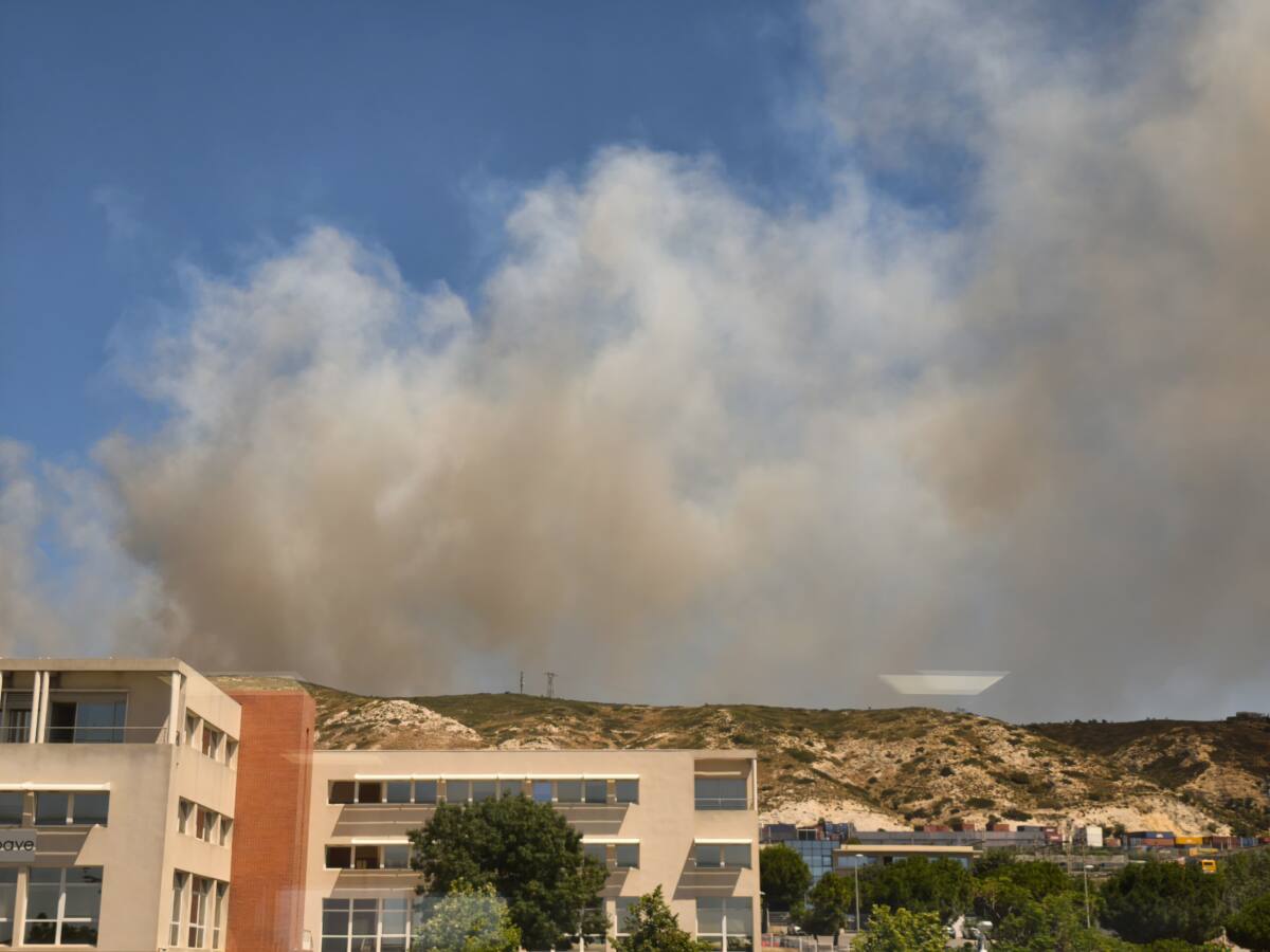 incendie aux Pennes-Mirabeau