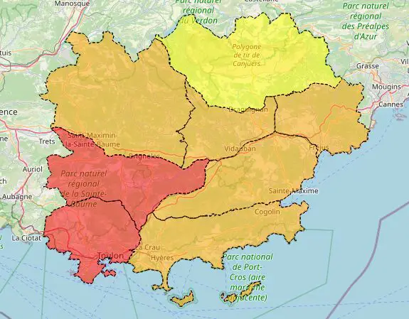 risque incendie du 20 juillet 2025
