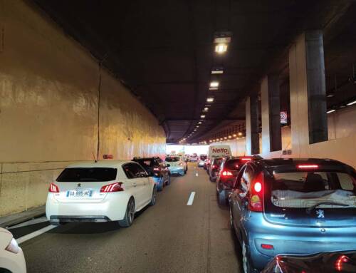 Fumée dans le tunnel de Toulon provoquant une fermeture temporaire à la circulation