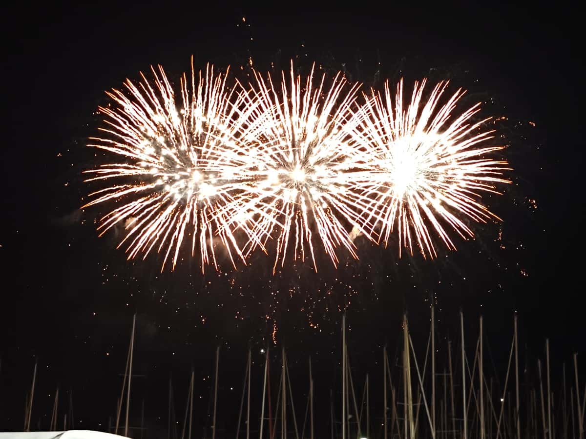 FEU ARTIFICE BANDOL 21 AOUT 2025