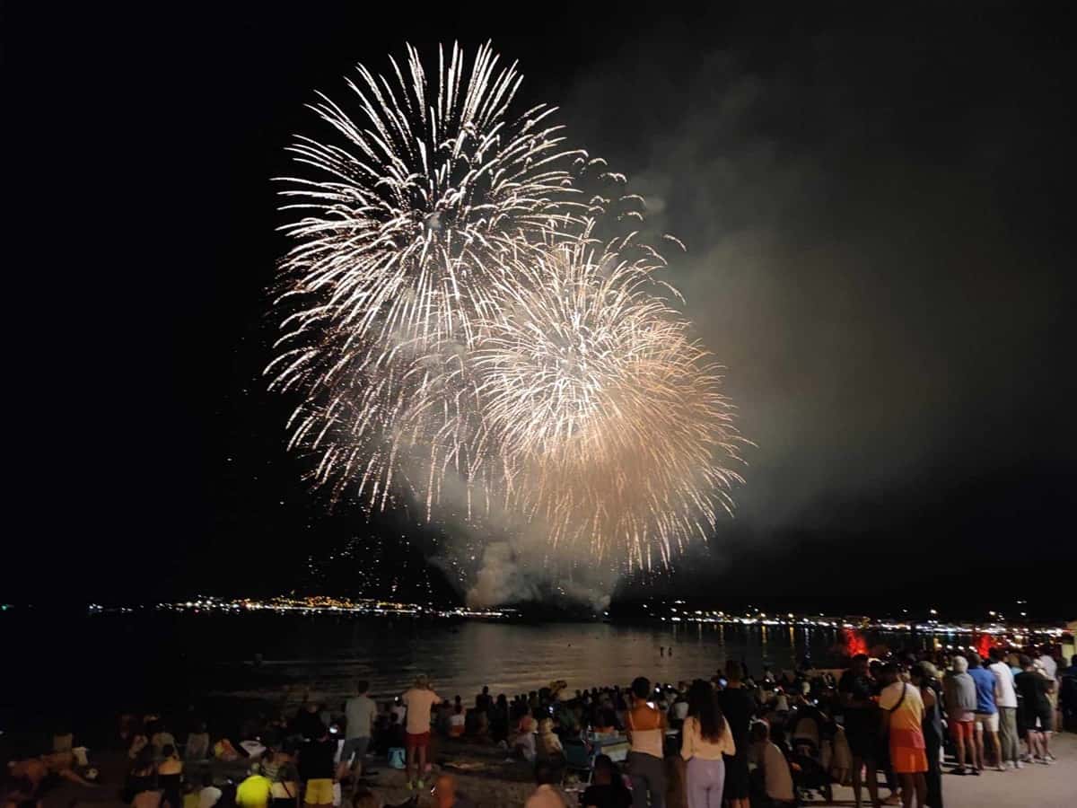 Bicentenaire Saint-Cyr-sur-Mer Saint-Cyr-sur-Mer feu d'artifice feu d'artifice Six-Fours