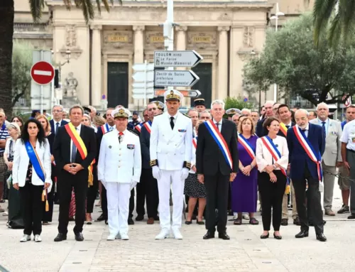 Commémoration de la Libération de Toulon 81 ans après place Gabriel Péri