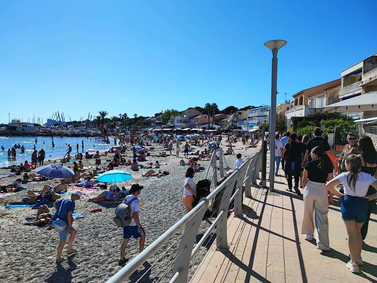 année record tourisme affluence record sur les plages Saint-Cyr-sur-Mer