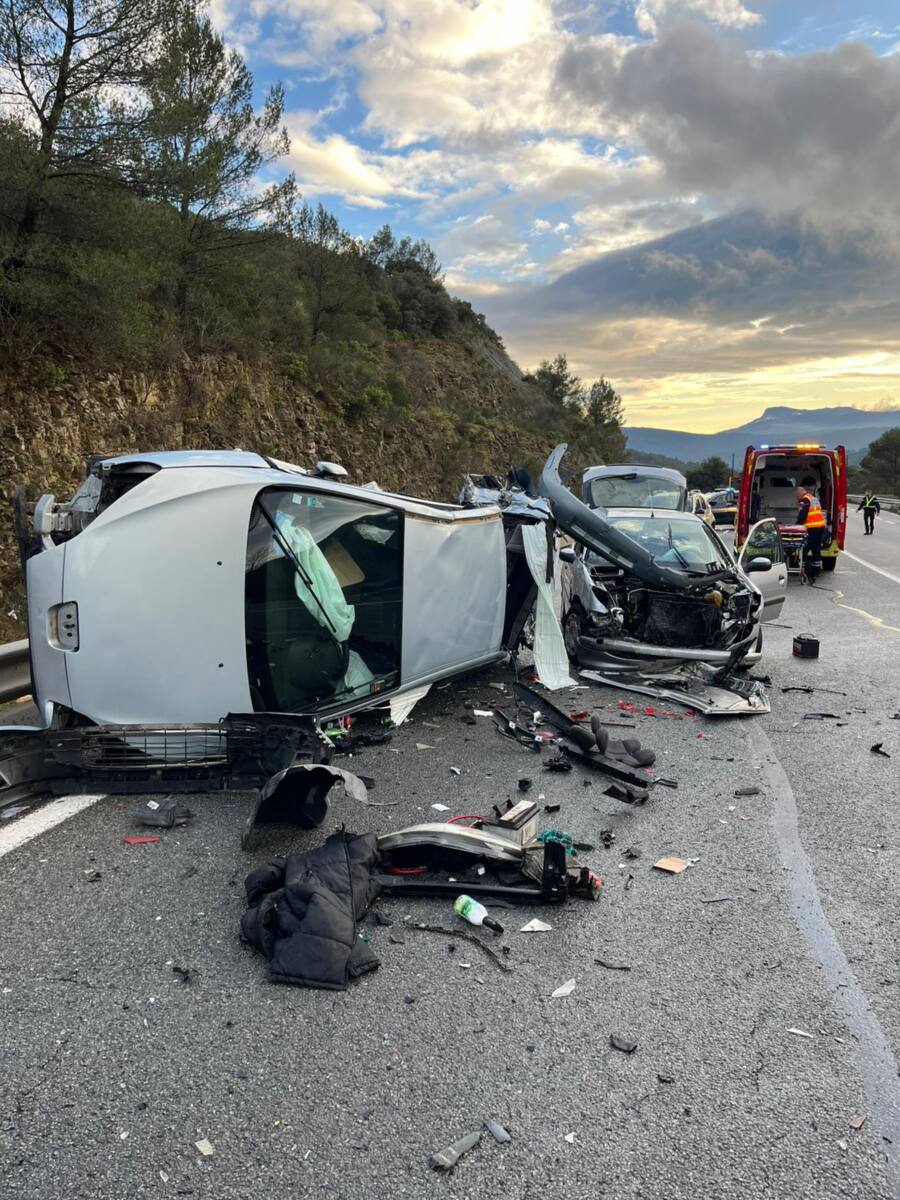 Var accidents juillet 2025 Accident Collobrières aide secours
