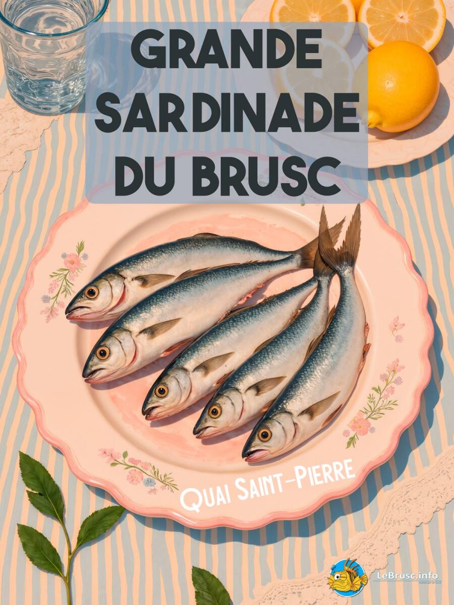 Fête des sardines Brusc 2025 port Quai Saint-Pierre
