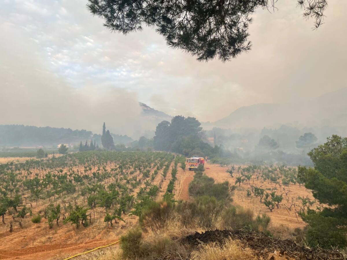 incendie Aude Corbières