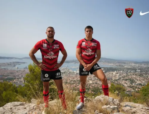 Le RCT dévoile un nouveau maillot domicile 2025-2026 entre héritage, identité varoise et puissance visuelle