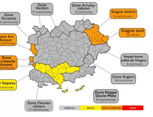 Sécheresse dans le Var : 14 communes en alerte renforcée, 15 en alerte, 124 en vigilance