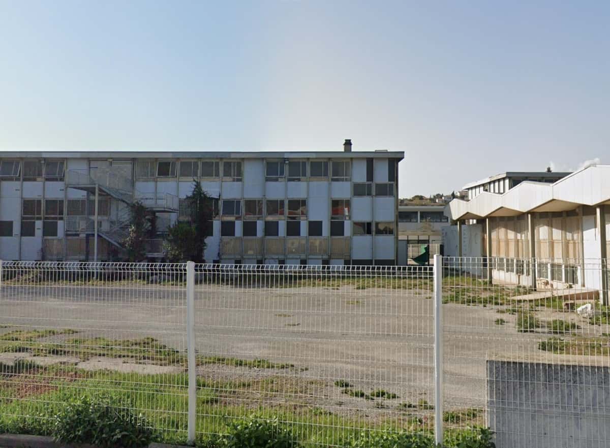 incendie La Seyne-sur-Mer collège Wallon ancien collège wallon
