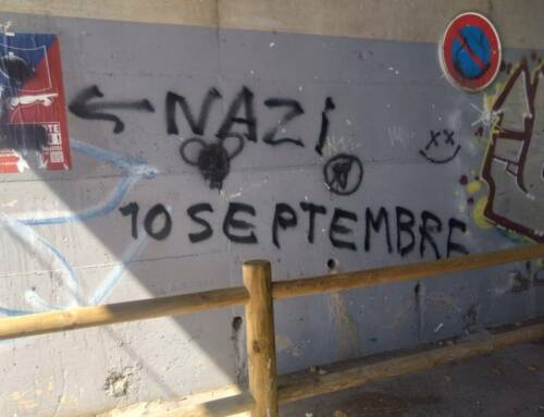 Tourves vandalisée des tags sur le mur du cimetière provoquent la colère du maire Jean-Michel Constans