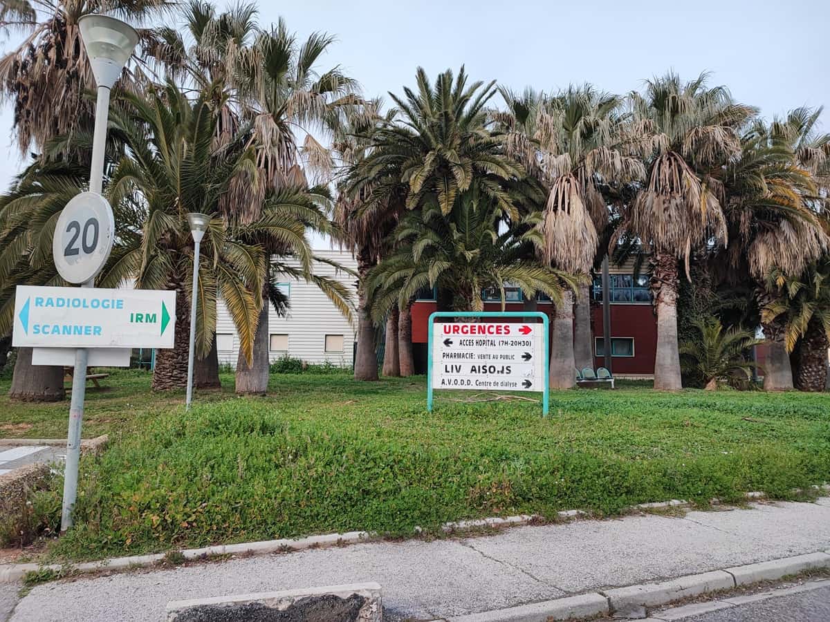 urgences Hyères accès restreint incendie urgences hôpital Hyères