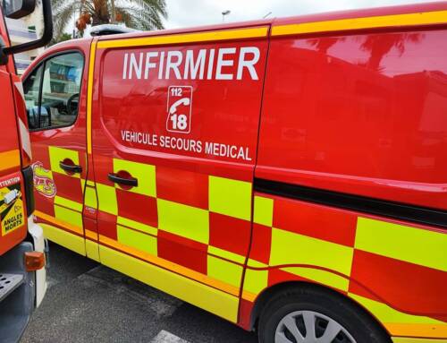 Accident de moto à Montferrat un homme de 35 ans grièvement blessé transporté par hélicoptère