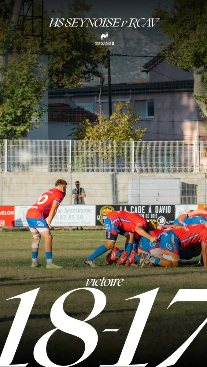 US Seynoise victoire