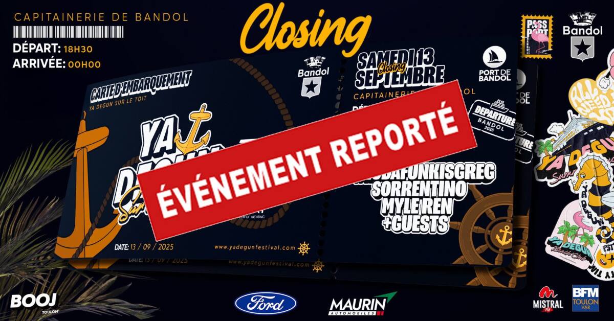 report événement Ya Degun 13 septembre