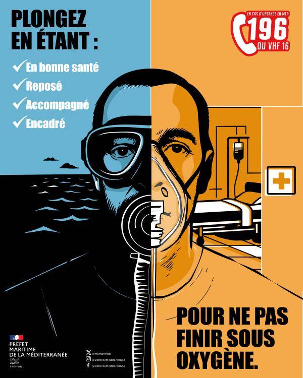 affiche vigilance plongée