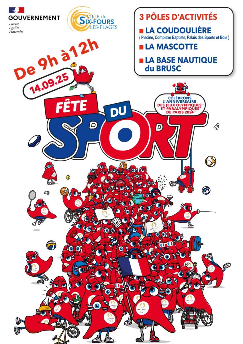 Fête nationale du sport Six-Fours portes ouvertes