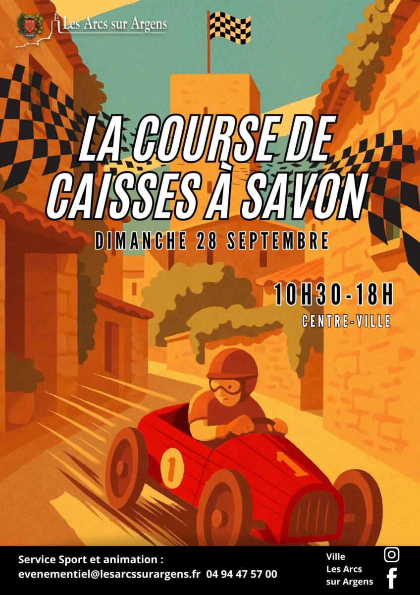 Course caisses à savon Arcs 28 septembre ville