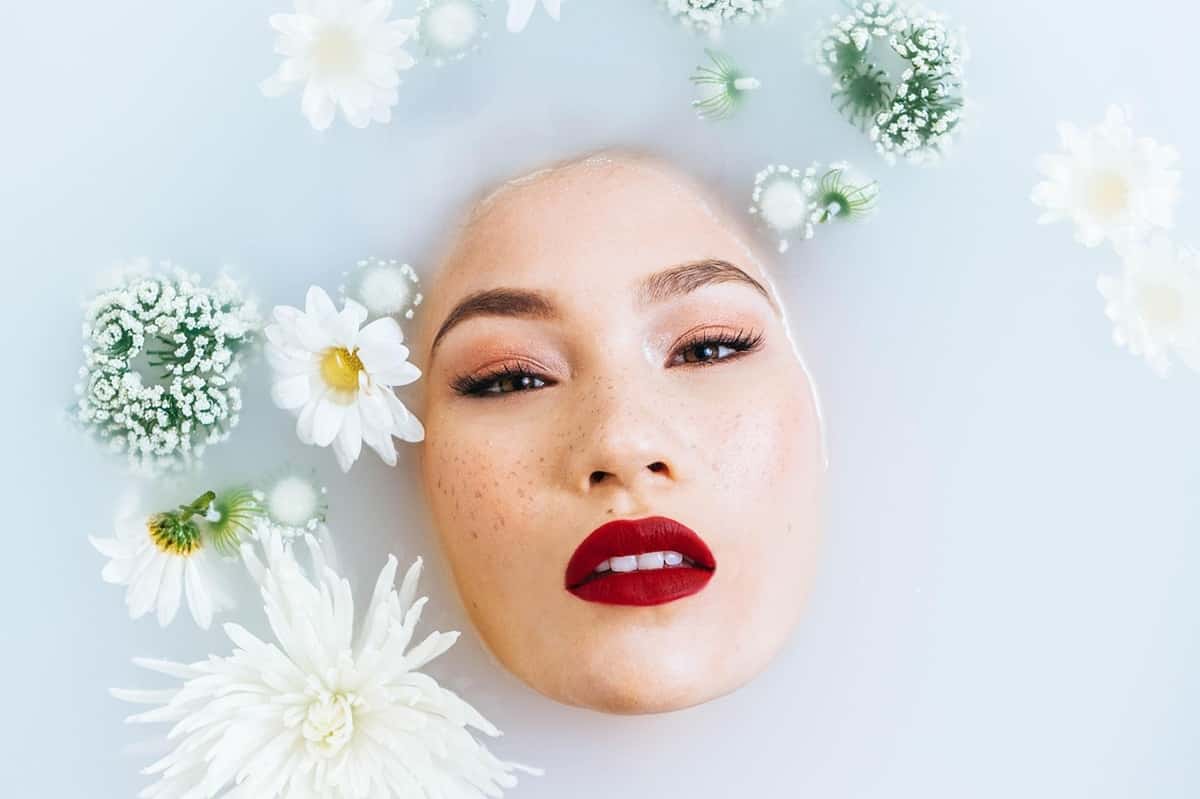 femme visage