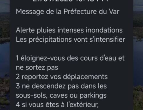 Pluies intenses et orages violents dans le Var ce 21 septembre 2025 : la Préfecture déclenche une alerte extrême