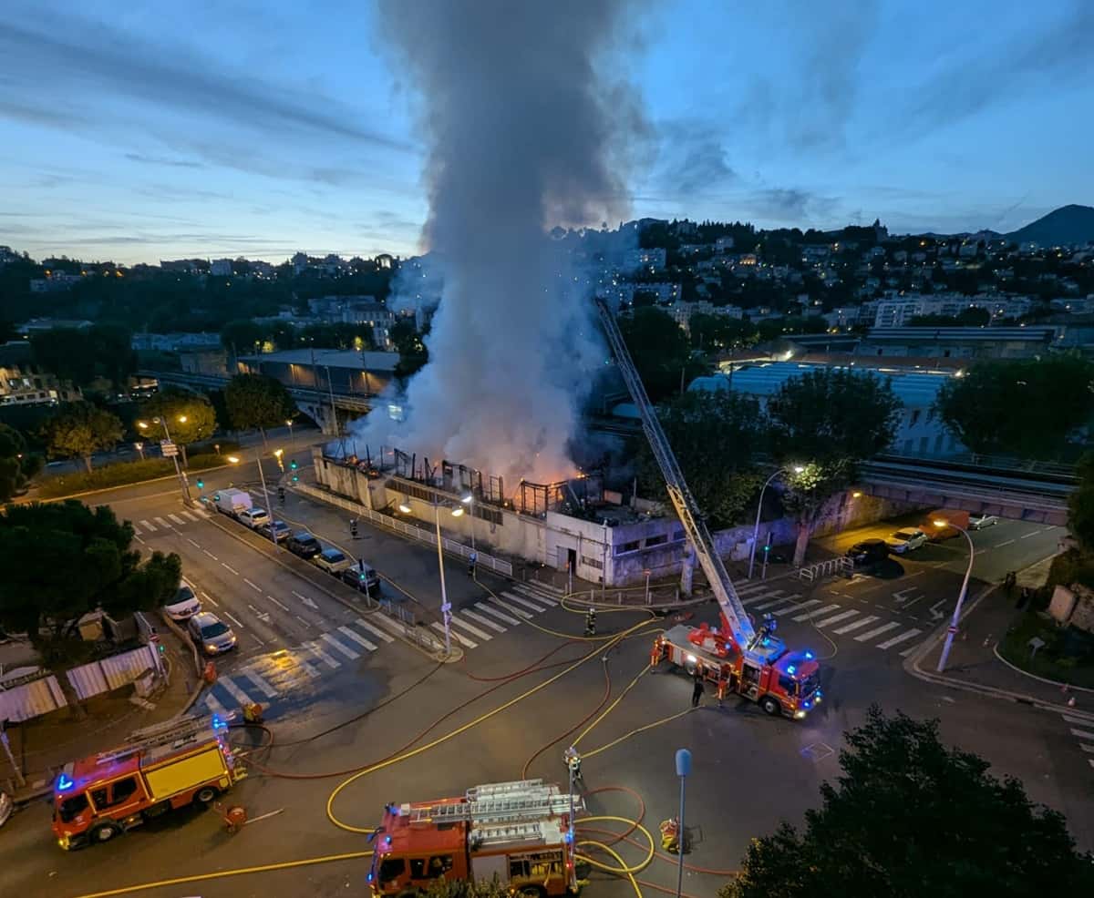 Incendie squat Nice 7 septembre 2025