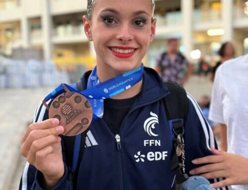 La Crauroise Nina Gateau décroche une médaille historique aux Championnats du Monde Jeunes de natation artistique
