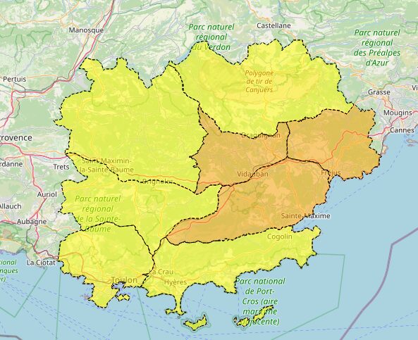 prefet du Var Risque incendie Var 18 septembre