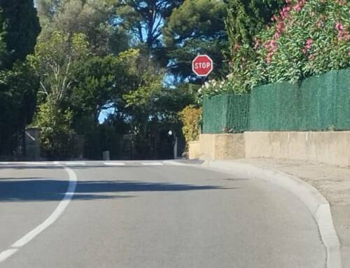 Sanary-sur-Mer : attention, changement de signalisation au Chemin de la Lange