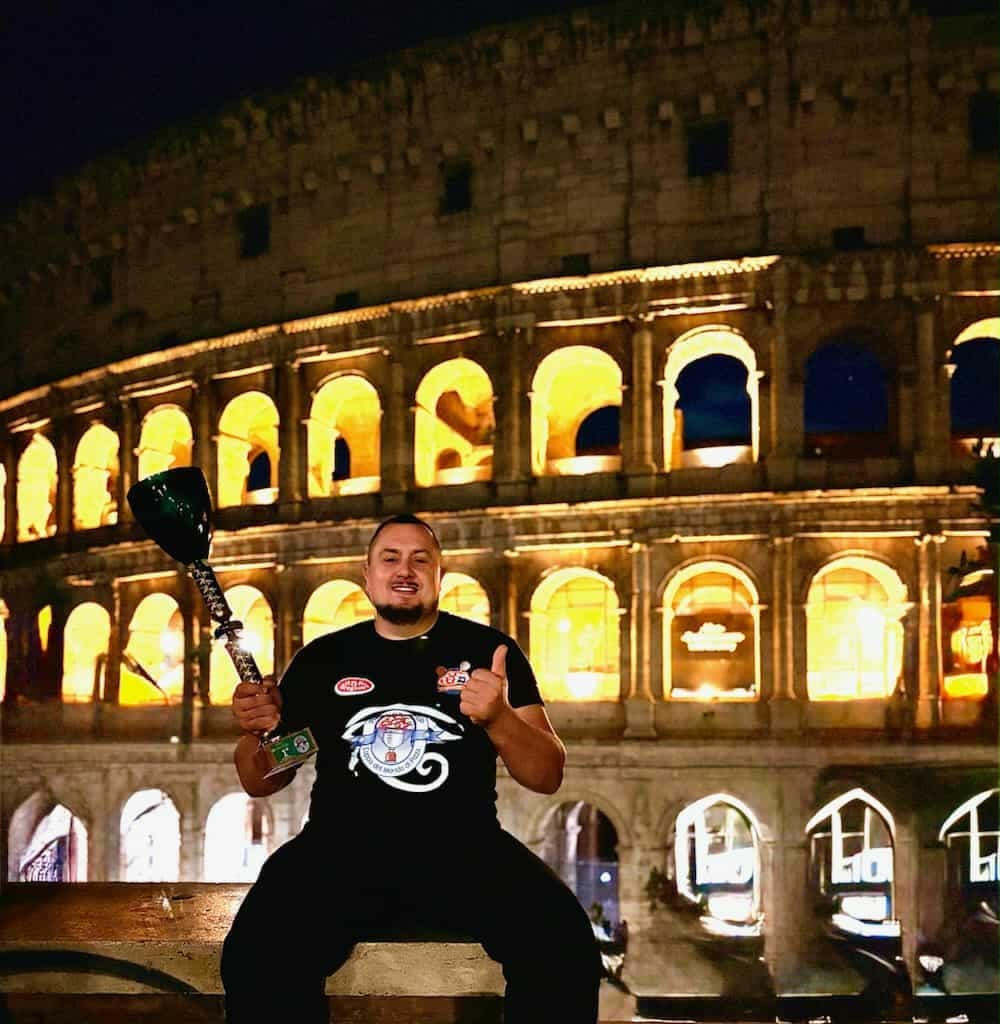 Christian Lopez champion du monde de pizza a Rome 2025