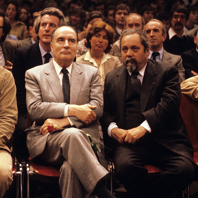 François_Mitterrand_&_Alain_Bombard_-_1981