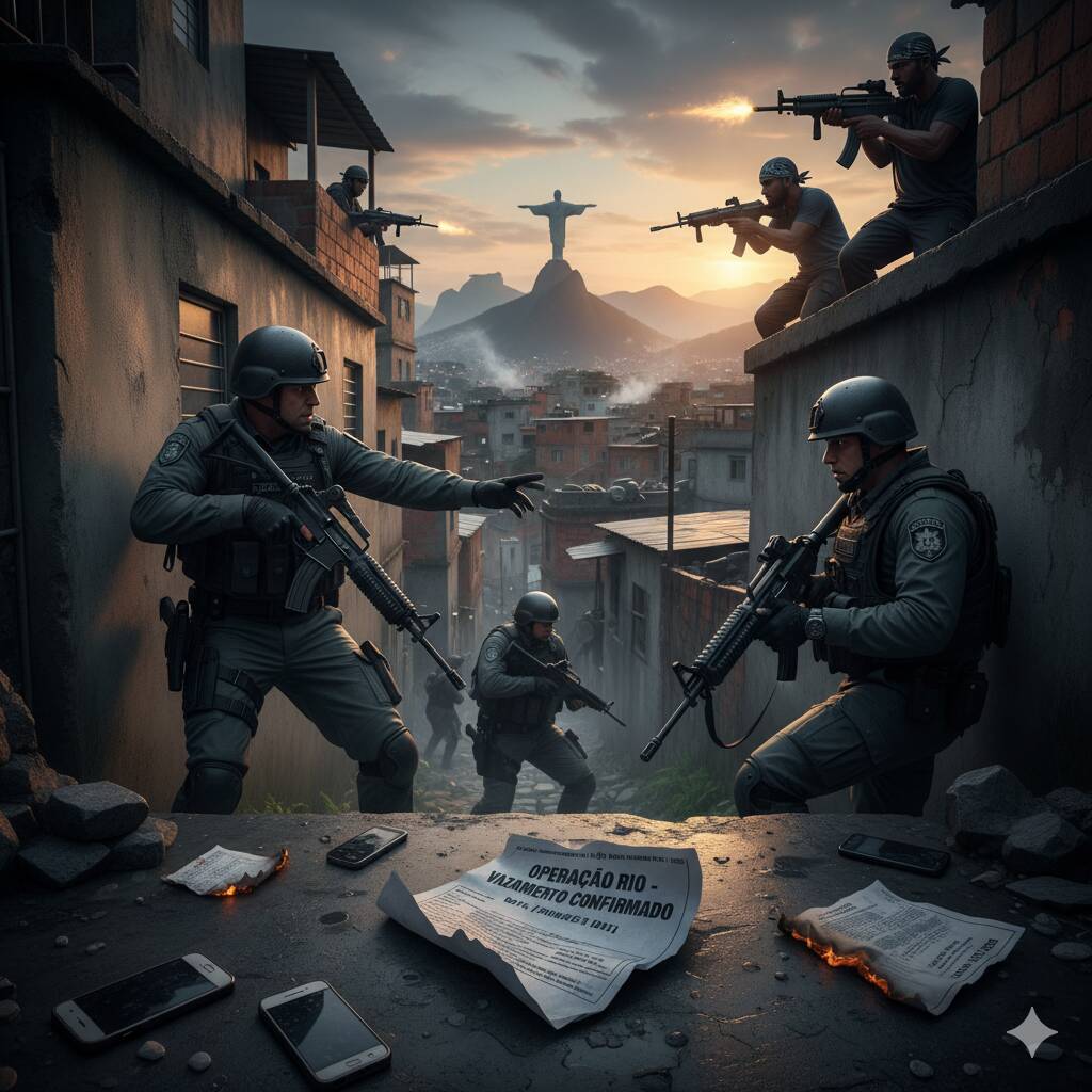 Opération à Rio une fuite connue des autorités bien avant l'intervention