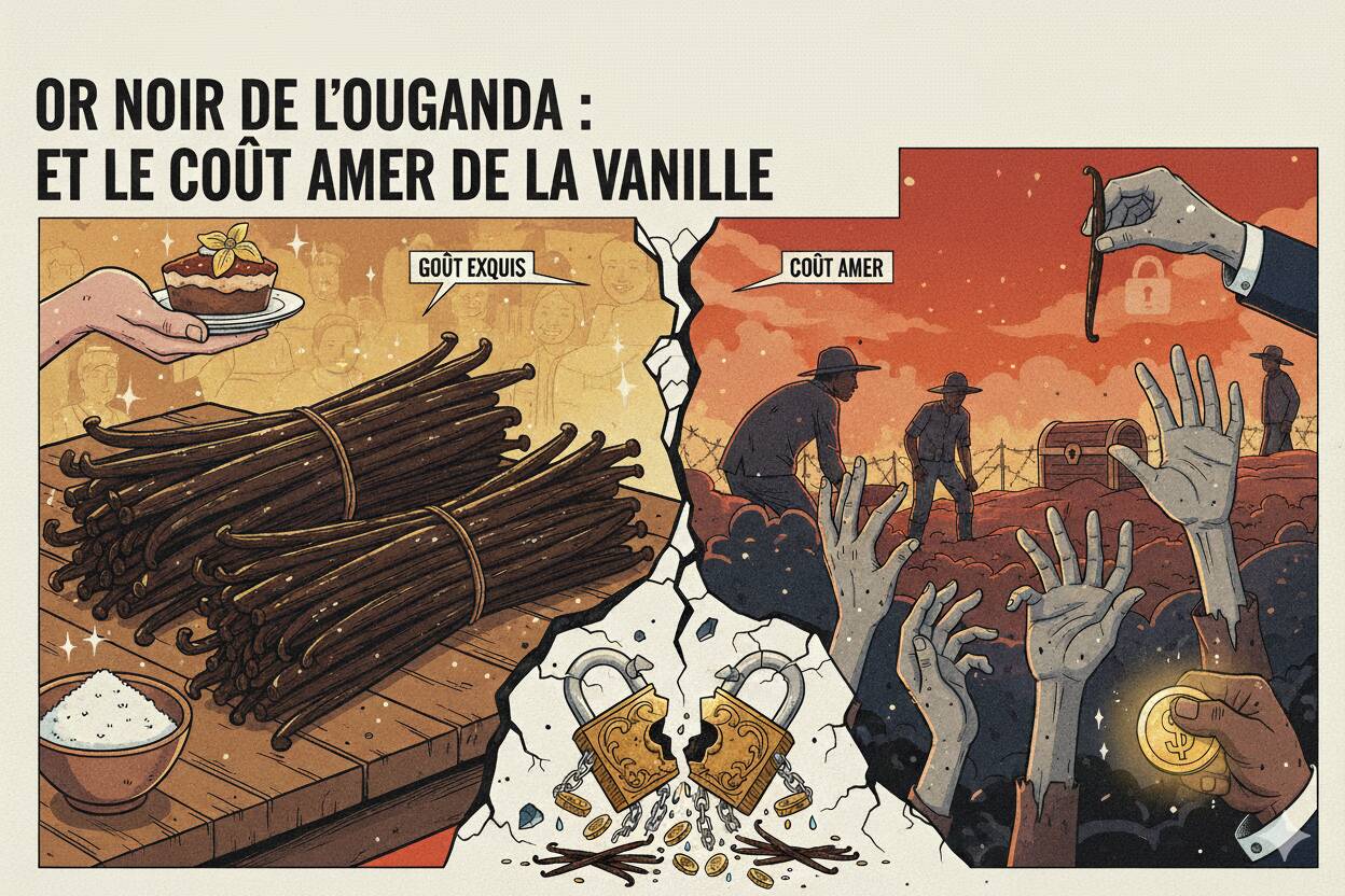 Or Noir de l'Ouganda Le Goût Exquis et le Coût Amer de la Vanille