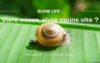 SLOW LIFE VIVRE MIEUX VIVRE MOINS VITE