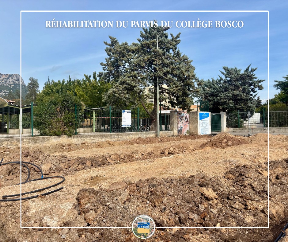 réhabilitation parvis collège Henri-Bosco