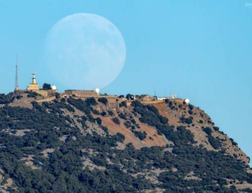 La Super Lune d’octobre illumine le ciel azuréen et ouvre une série rare d’événements lunaires
