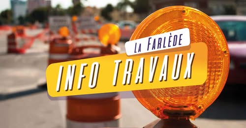 travaux D97 La Farlède La Valette pistes cyclables