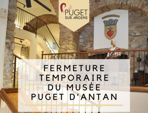 Fermeture temporaire du musée Puget d’Antan pour d’importants travaux de sécurité et de préservation
