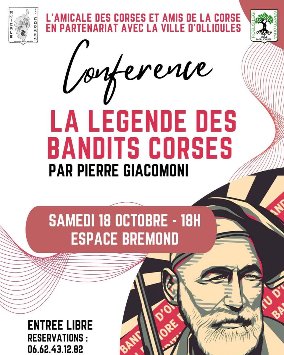 Conférence bandits corses Ollioules