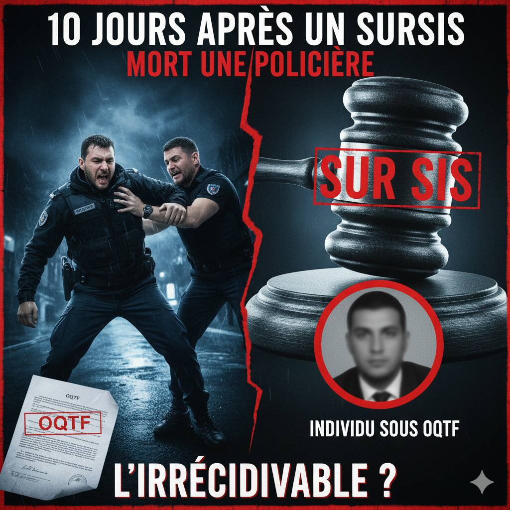 10 jours après un sursis, un individu sous OQTF mord une policière en Gironde