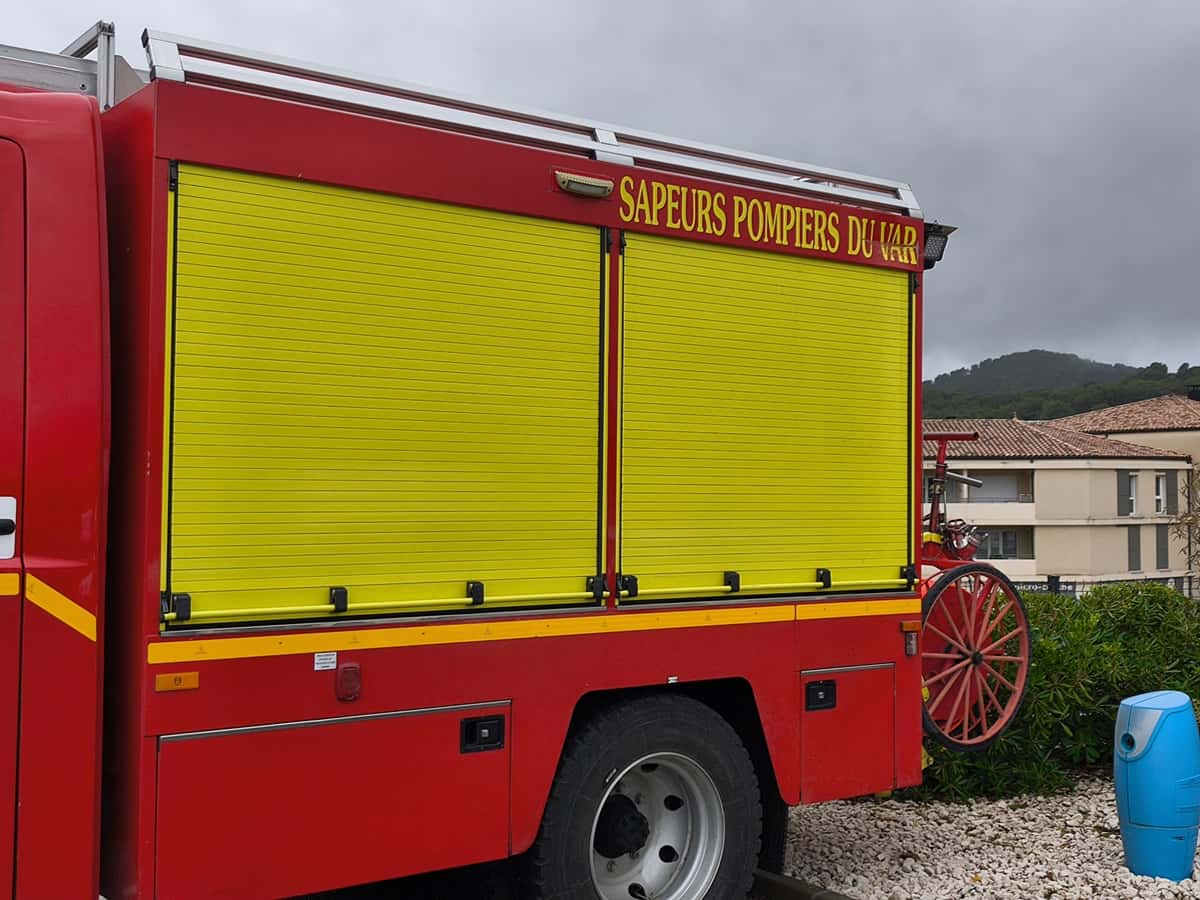 Camion de pompiers du Var