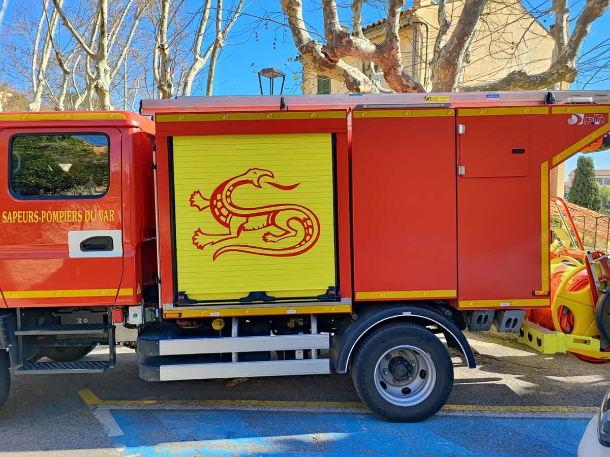 feu d’appartement Lavandou gazpompiers Draguignan A8 côte d'azur nice chute bouteille de gaz