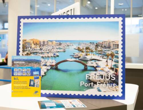 Fréjus mise à l’honneur dans un carnet de timbres collector une édition exclusive baptisée Trésors d’Azur