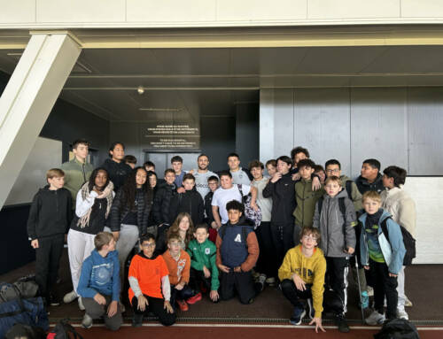 Les élèves de la classe rugby de Draguignan vivent une journée exceptionnelle au RCT Campus