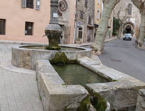 Une fontaine intacte depuis 1805 au cœur de Bargemon