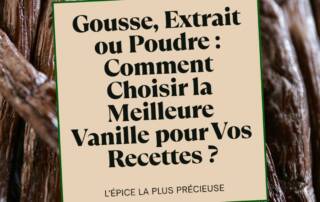 Gousse, Extrait ou Poudre Comment Choisir la Meilleure Vanille pour Vos Recettes