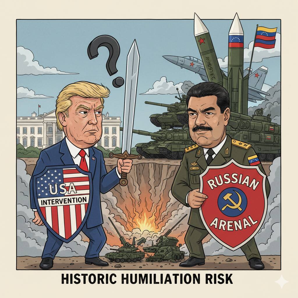 Intervention au Venezuela Pourquoi Trump hésite – L'arsenal russe de Maduro et le risque d'une « honte historique »