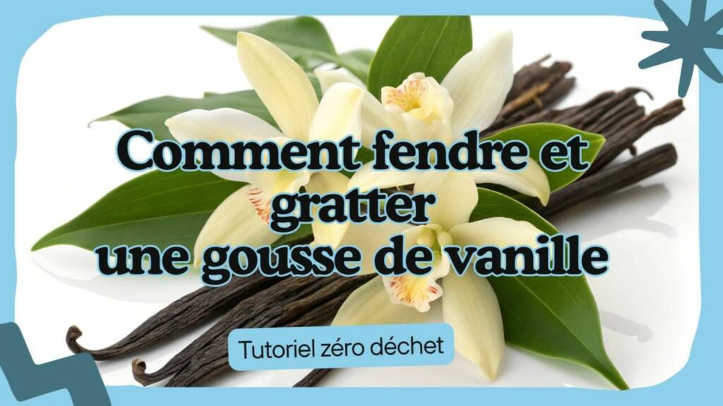 Le guide ultime comment fendre et gratter une gousse de vanille tutoriel zéro déchet