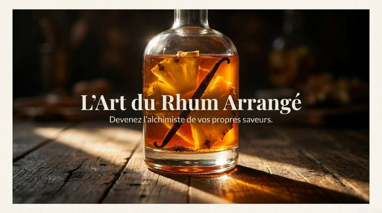 Les secrets d'un rhum arrangé maison parfait - épices, fruits et aromates
